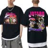 Anime Jojo Bizarre Adventure Jotaro Star Platinum Short Sleeve Tshirt Male Fashion Streetwear Men Manga Oversized.jpg 640x640 - JoJo's Bizarre Adventure Shop