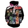 Anime Jojo Bizarre Adventure Men Women Hoodies Casual Hip Hop Streetwear Long Sleeves Sweatshirts Boys Girls - JoJo's Bizarre Adventure Shop