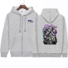 Anime Jojo Bizarre Adventure Printed Hoodie Pullover Women Men Zipper Tops Unisex Y2K Clothes 5 - JoJo's Bizarre Adventure Shop