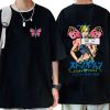 Anime Jojo Bizarre Adventure T Shirt Stone Ocean Jolyne Cujoh Butterfly Fashion T shirt Short Sleeve - JoJo's Bizarre Adventure Shop