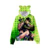 JoJo Bizarre Adventure Stone Ocean Hoodie 3D Cat Ear Pullover Long Sleeve Men Women s Hoodie - JoJo's Bizarre Adventure Shop