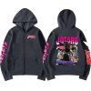 JoJo Bizarre Adventure Zip Up Hoodie Funny Anime Jotaro Star Platinum Zipper Hooded Sweatshirt Harajuku Casual 4 - JoJo's Bizarre Adventure Shop