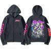 JoJo Bizarre Adventure Zip Up Hoodie Funny Japanese Anime Zipper Hooded Sweatshirt Men s Harajuku Hip 1 - JoJo's Bizarre Adventure Shop