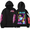 Jojo Bizarre Adventure Kujo Jotaro Hoodie Anime Pullovers Long Sleeve Hoodies Unisex Oversized Streetwear Hooded Sweatshirts - JoJo's Bizarre Adventure Shop