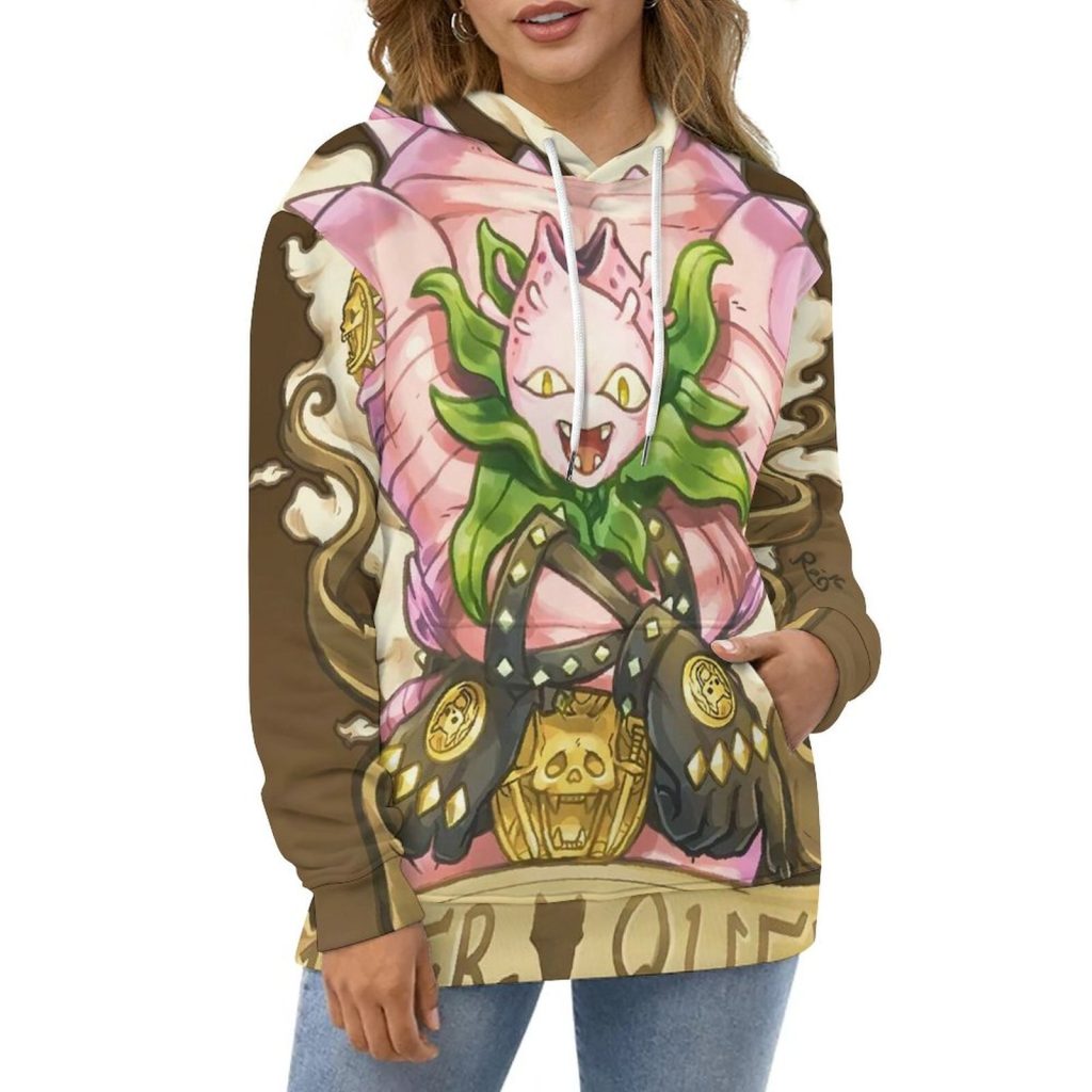 Killer Queen Crown Loose Hoodies Jojo Bizarre Adventure Street Fashion Pullover Hoodie Men Long Sleeve Harajuku 4 - JoJo's Bizarre Adventure Shop