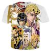 New Fashion Anime JoJo Bizarre Adventure T Shirt Men women 3D Printed T shirts Unisex Harajuku 5 - JoJo's Bizarre Adventure Shop