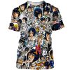 New Jojo Bizarre Adventure T Shirts Anime Manga 3D Print Streetwear Men Women Fashion Oversized T 12 - JoJo's Bizarre Adventure Shop