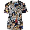 New Jojo Bizarre Adventure T Shirts Anime Manga 3D Print Streetwear Men Women Fashion Oversized T 17 - JoJo's Bizarre Adventure Shop