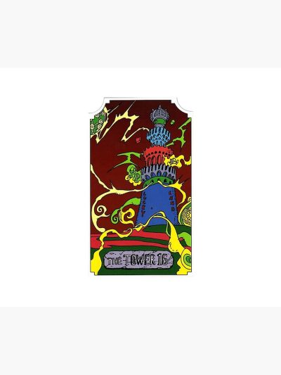 Jojo Tarot - 16 The Tower Tapestry Official JoJo's Bizarre Adventure Merch