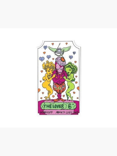 Jojo Tarot - 06 The Lover Tapestry Official JoJo's Bizarre Adventure Merch