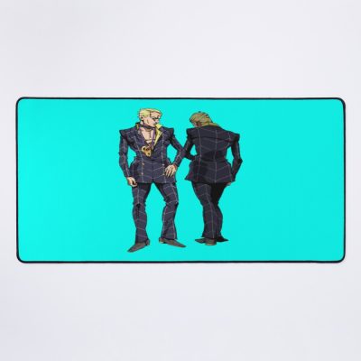 Jojo’S Bizzare Adventure   Premium Scoop Mouse Pad Official JoJo's Bizarre Adventure Merch