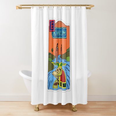 Khnum Shower Curtain Official JoJo's Bizarre Adventure Merch