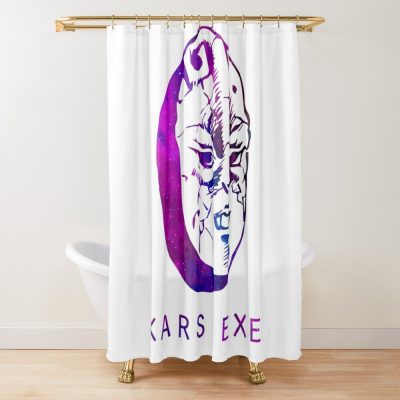 Kars Galaxy Exe Shower Curtain Official JoJo's Bizarre Adventure Merch