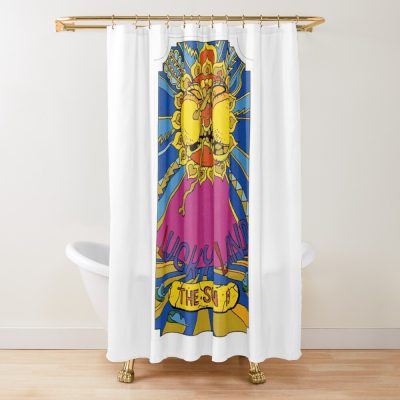 Jojo Tarot - 19 The Sun Shower Curtain Official JoJo's Bizarre Adventure Merch