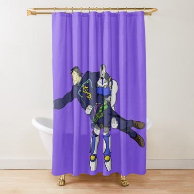 Touched By The Hand Pt1 Shower Curtain Official JoJo's Bizarre Adventure Merch