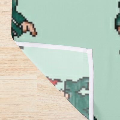 Kakyoin Noriaki Pixel Pattern Jojo Shower Curtain Official JoJo's Bizarre Adventure Merch