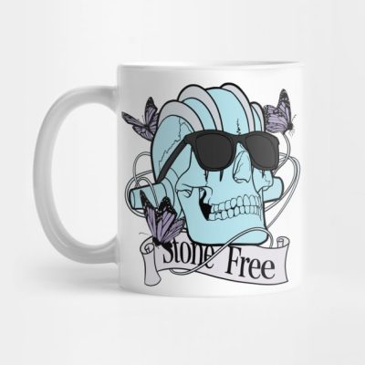 Stone Free Skeletal Mug Official Cow Anime Merch