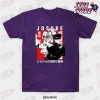 2021 jjba josuke higashikata t shirt purple s 414 - JoJo's Bizarre Adventure Shop