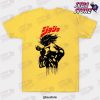 dio brando jojo t shirt yellow s 241 - JoJo's Bizarre Adventure Shop