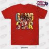 gangstar giorno giovanna t shirt red s 791 - JoJo's Bizarre Adventure Shop