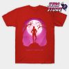 jjba giorno giovanna shadow t shirt red s 564 - JoJo's Bizarre Adventure Shop