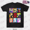 jojos bizarre adventure heroes t shirt black s 544 - JoJo's Bizarre Adventure Shop