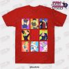 jojos bizarre adventure heroes t shirt red s 490 - JoJo's Bizarre Adventure Shop