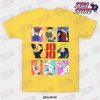 jojos bizarre adventure heroes t shirt yellow s 604 - JoJo's Bizarre Adventure Shop