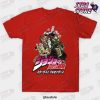 jojos bizarre adventure stardust crusaders v1 t shirt red s 917 - JoJo's Bizarre Adventure Shop