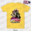 jojos bizarre adventure stardust crusaders v1 t shirt yellow s 298 - JoJo's Bizarre Adventure Shop